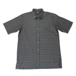 The Ono Shirt by Liberty House Short Sleeve Button-down Shirt Floral Men's Large